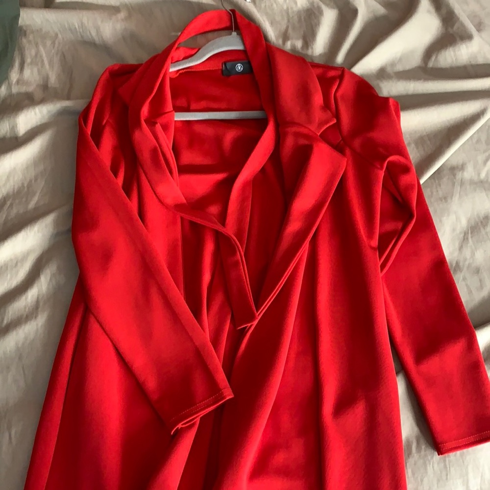 Red jacket